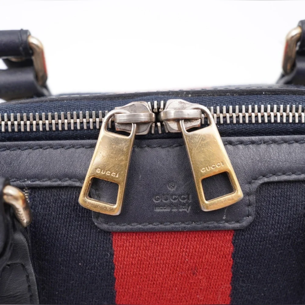 ❌️❌️SOLD❌️❌️X31❤️ Gucci GG Canvas Vintage Web Convertible Tote bag - Picture 14 of 16